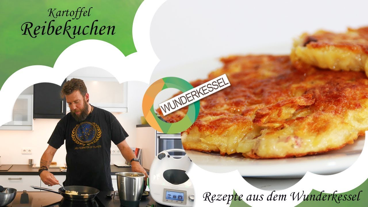 Reibekuchen / Kartoffelpuffer - Thermomixrezepte aus dem Wunderkessel