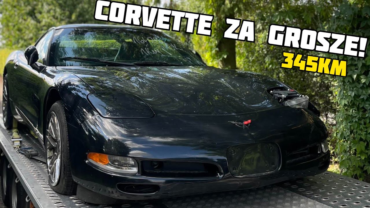 Jak wygląda Corvette C5 za 40 tys pln pod dom?!