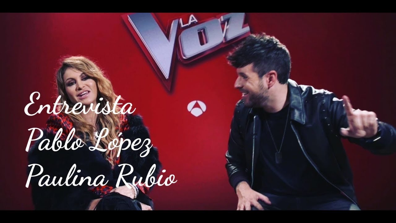 LA VOZ en ANTENA 3 | PABLO LÓPEZ Y PAULINA RUBIO NOS PRESENTAN TODOS LOS SECRETOS DE 