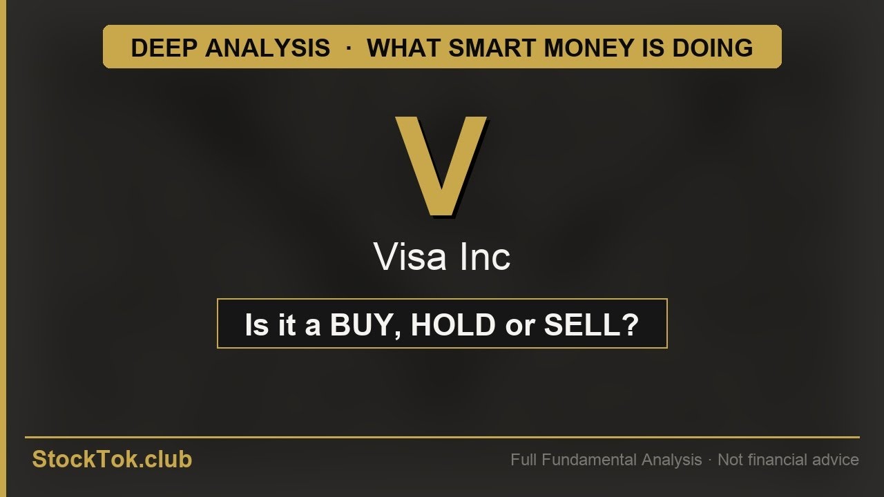 Is Visa Inc a Buy? | Full Deep Dive | V Analysis | StokTok