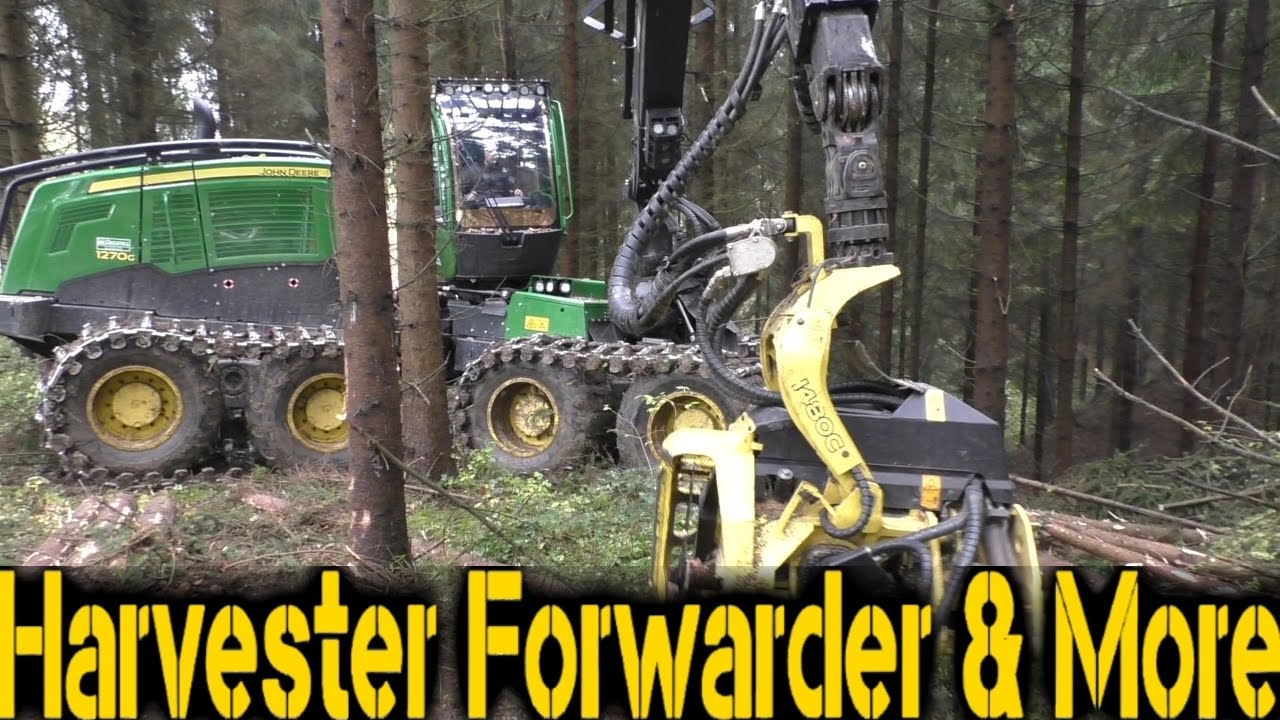 John Deere 1270G, H480C | Thinning