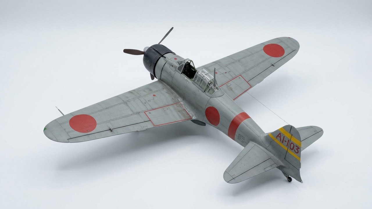 Large Scale Zero - Building the Trumpeter 1/24 scale Mitsubishi A6M2(b) Zero