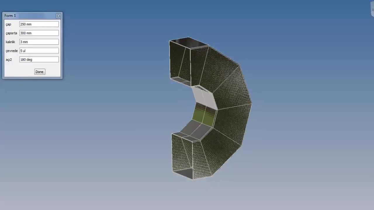 autodesk inventor 2013 ilogic square ventilation ducts