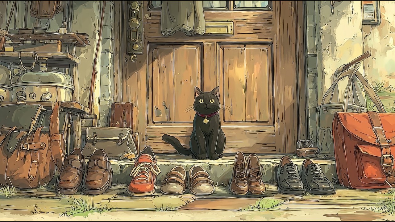 The Cat Who Watched Her Grow Up | The Final Lean: An Animated Story About Love and Loss 🌧️
