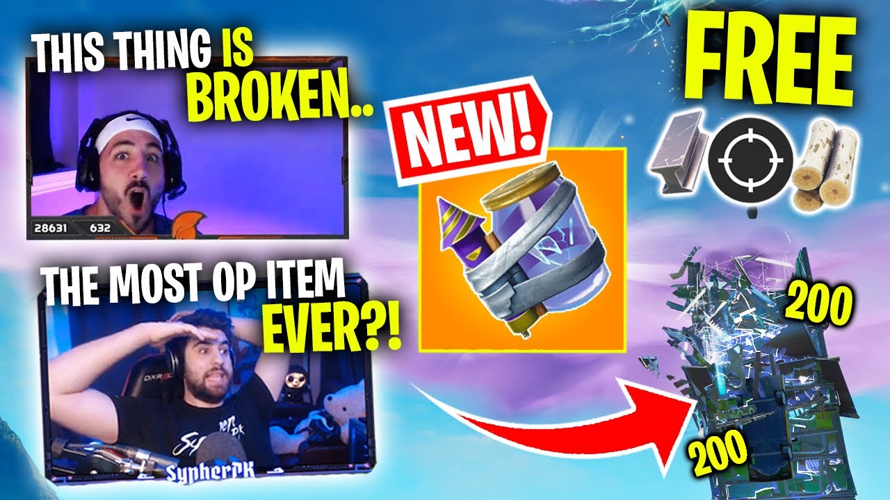 *NEW* Junk Rift Fortnite Item Is INSANE! IT BREAKS EVERYTHING! Ft. SypherPK