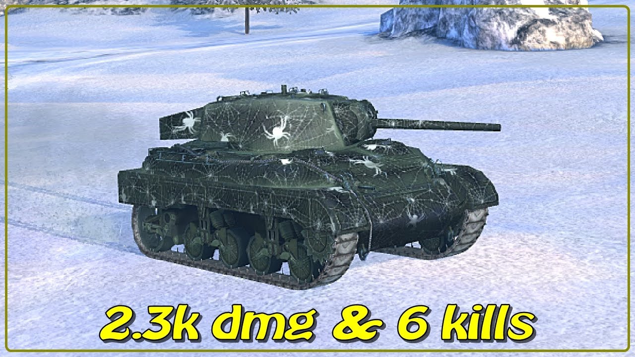 M7 &bull; 6 frags &bull; 2.3k dmg &bull; WoT Blitz