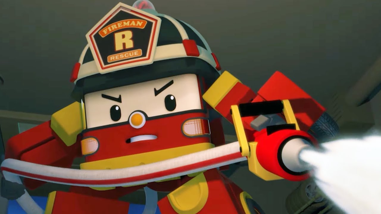 РОБОКАР ПОЛИ 🔥 Рой и пожарная безопасность 🚒 Рой - настоящий пожарный! | Мультфильм для детей