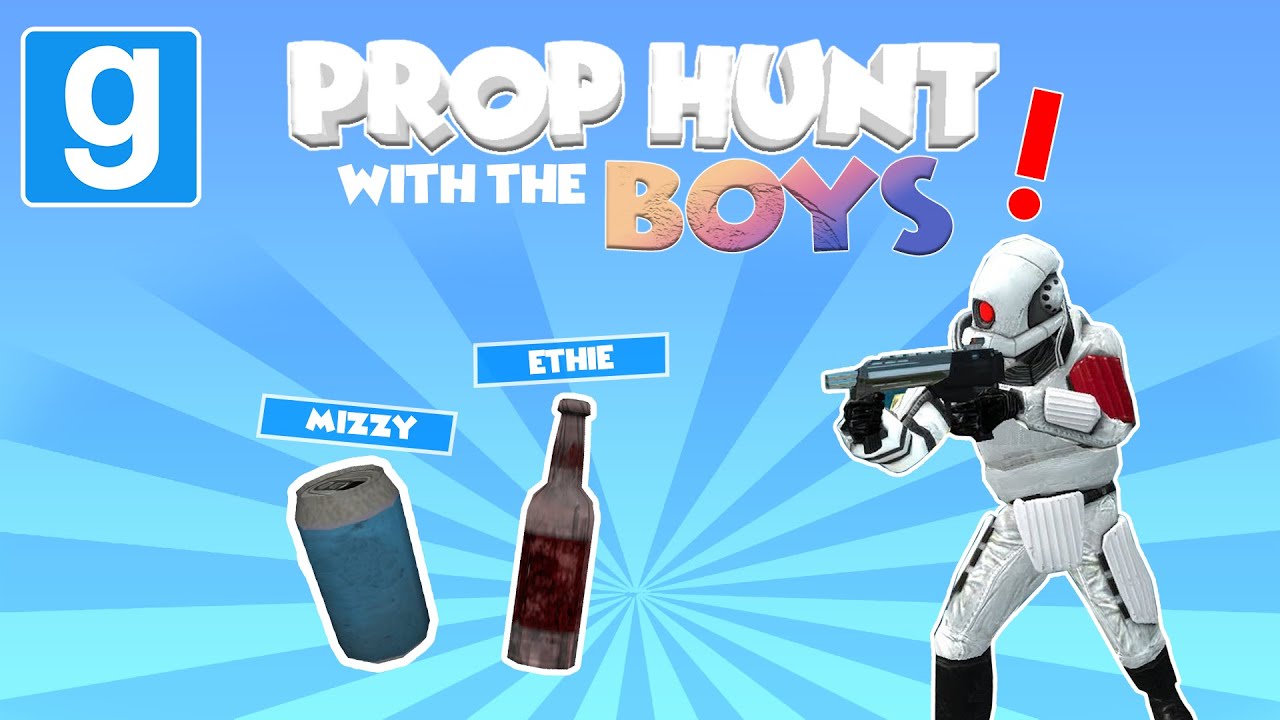 Smallest Props in PROP HUNT! | Funny Moments (Garry's Mod)