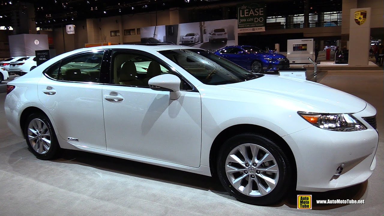 2015 Lexus ES300h Hybrid - Exterior and Interior Walkaround - 2015 Chicago Auto Show