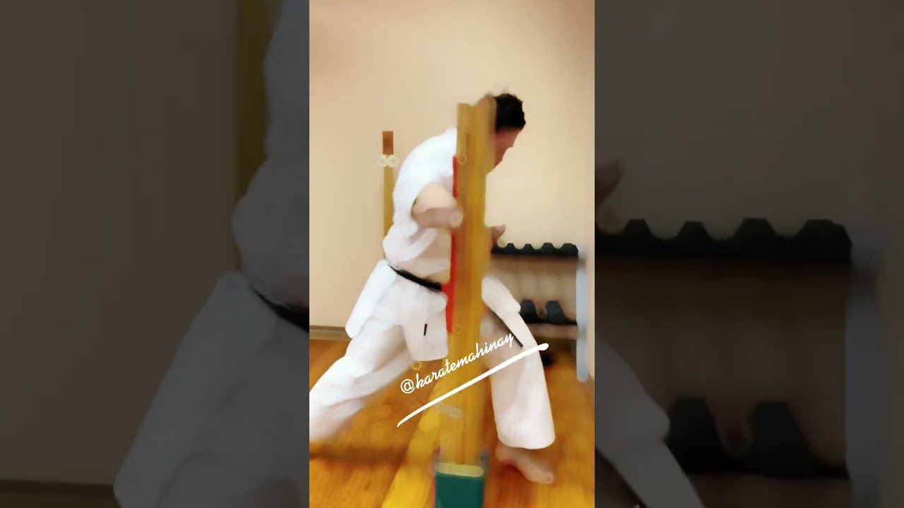 Makiwara Training #uechiryu #karate #martialarts #shokenschoolofkarate #ironbody #shorts