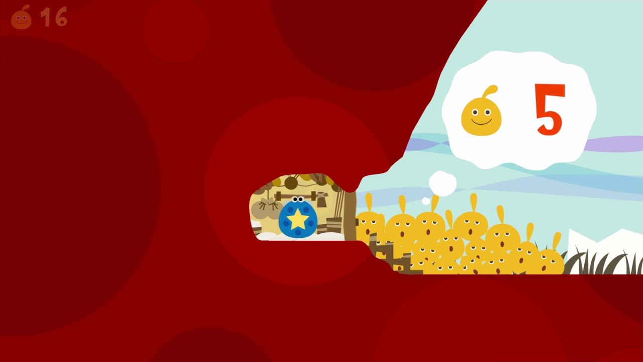 LocoRoco™ Remastered - World 1 Stage 3 - all collectibles