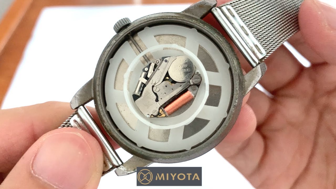 How To Replace The Battery In A Miyota Watch Movement (Quartz)