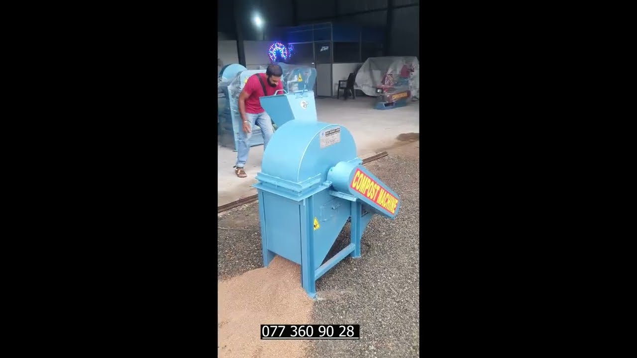 Animal Waste Crushing machine| Compost Dust Machine Coco Dreams