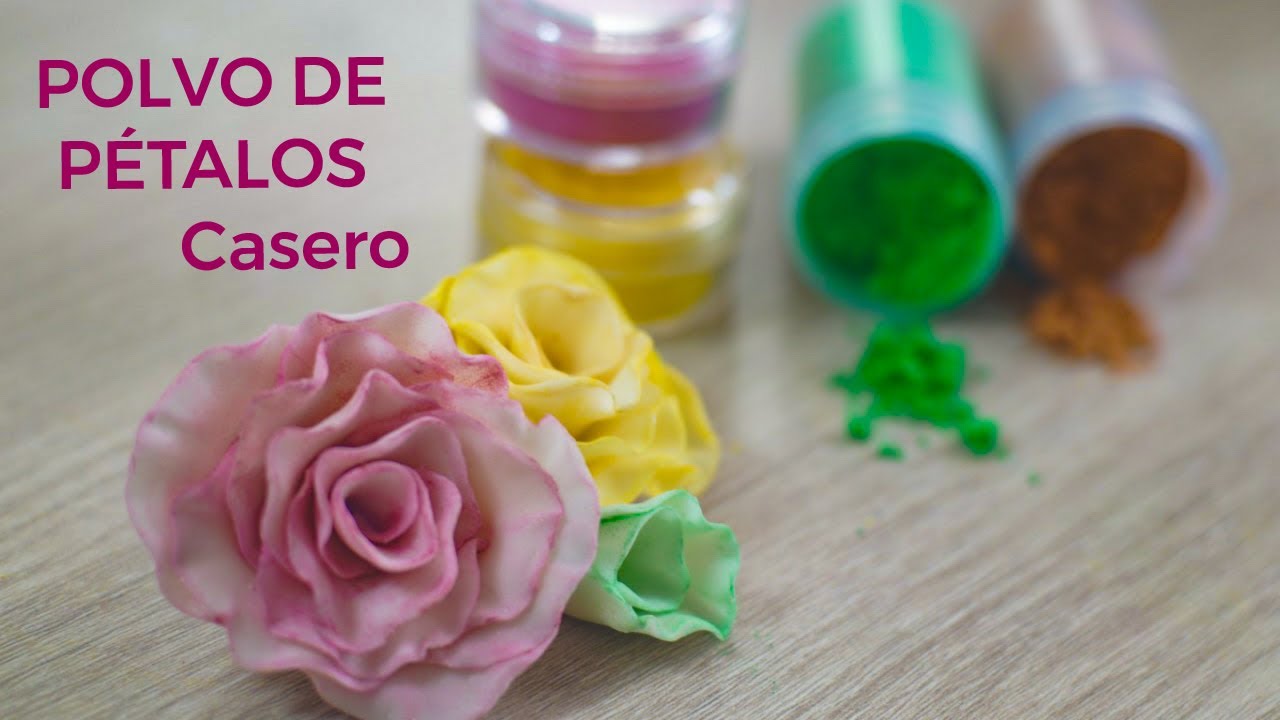 HAZ TU PROPIO POLVO DE PETALOS Casero | SUPER FACIL