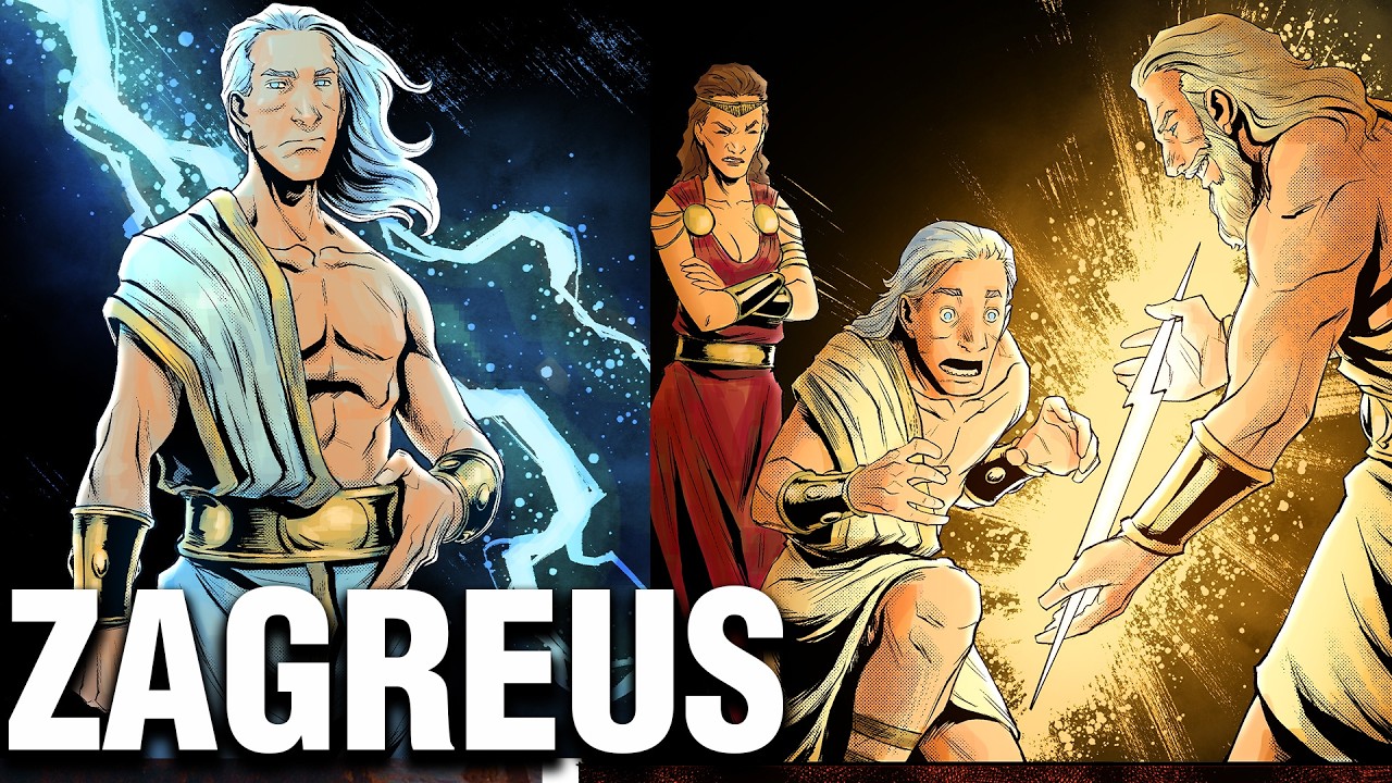 How Hera Removed Zeus' Successor - The Story of Zagreus - Greek Mythology