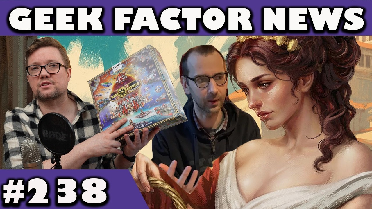 Geek Factor News 238 | Fani Awaken Realms vs AI | Kontrowersyjny (znowu) Trzewik