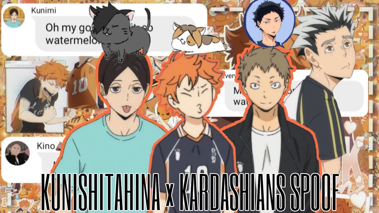 KUNISHITAHINA AT A DRIVE THRU (HAIKYUU TEXTS)