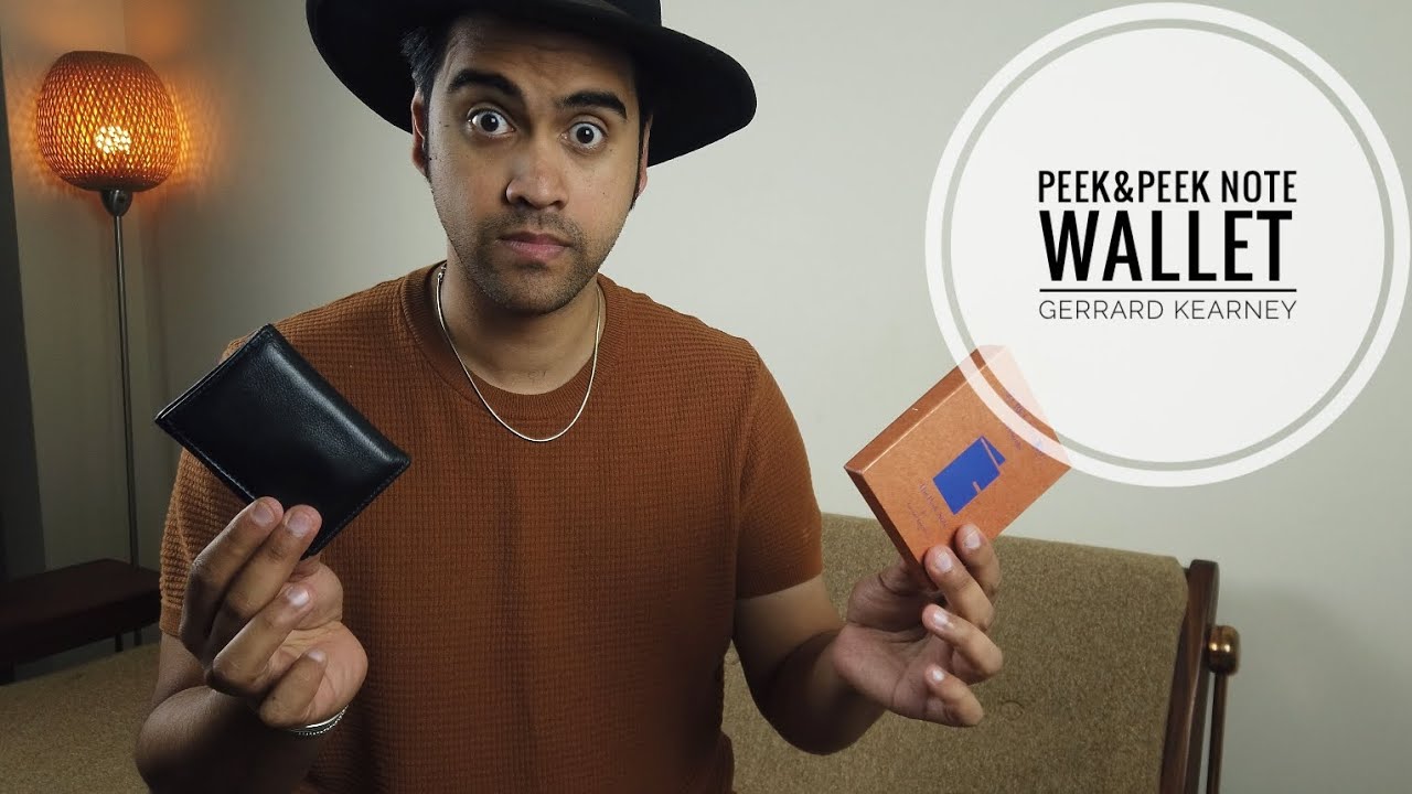 Roo’s Reviews ‘Peek & Peek Note Wallet’ by Gerrard Kearney