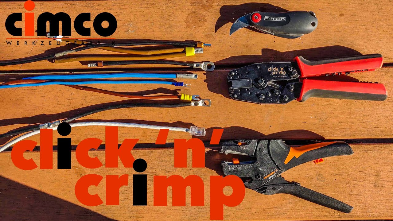 Кримпер который обжимает всё 🔥🔥🔥 Cimco Click ‘n’ Crimp 106000