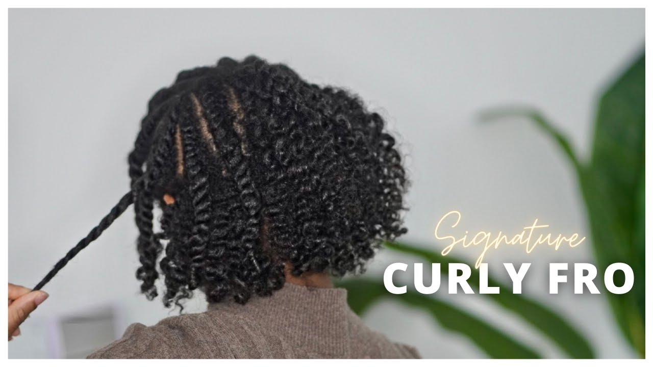 I tried a new product for my signature curly fro and it is here to stay!