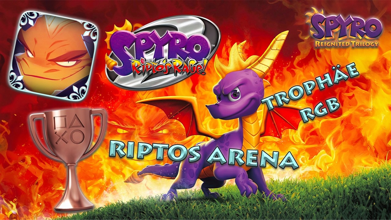 Riptos Arena • Spyro 2: Ripto's Rage! • Trophäe RGB