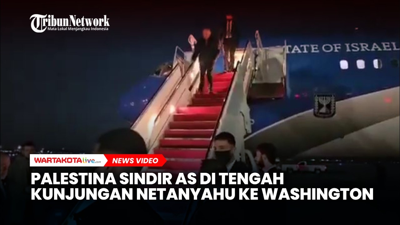 Palestina Sindir AS di Tengah Kunjungan Netanyahu ke Washington