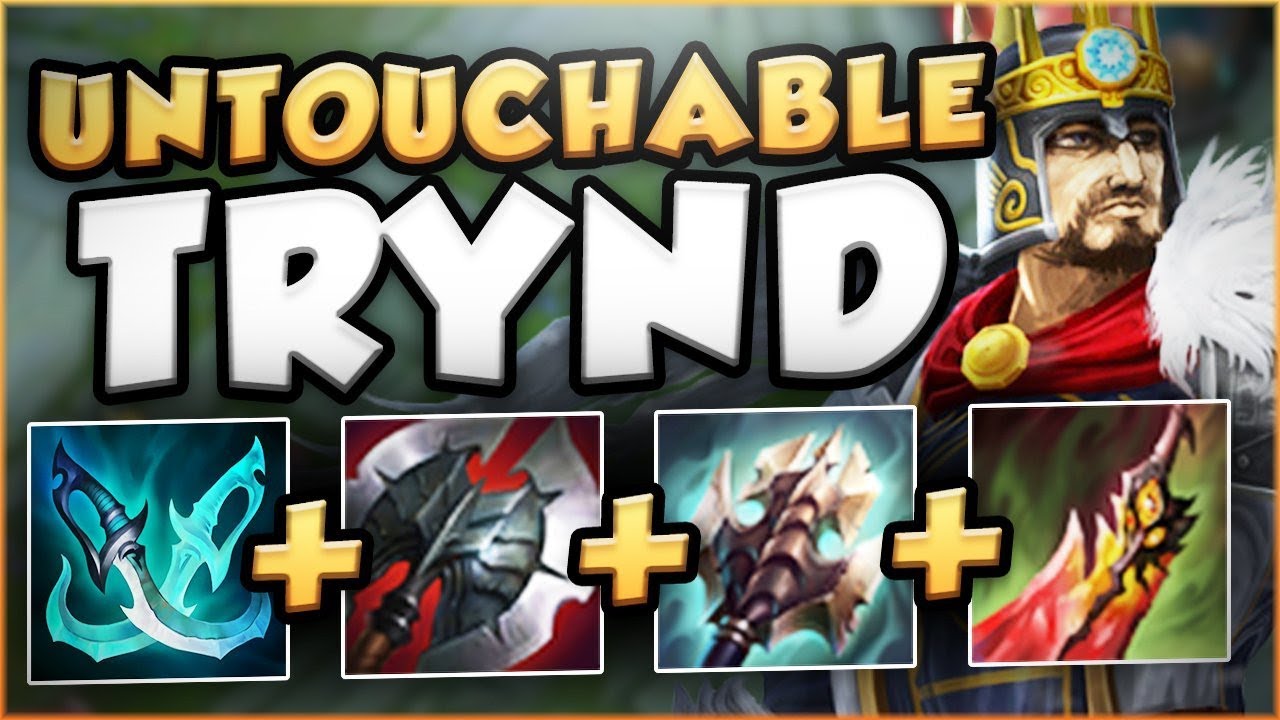 WTF?? THIS TRYND BUILD GIVES 3000+ HP AND 1000+ DMG CRITS?? TRYND TOP GAMEPLAY! - League of Legends