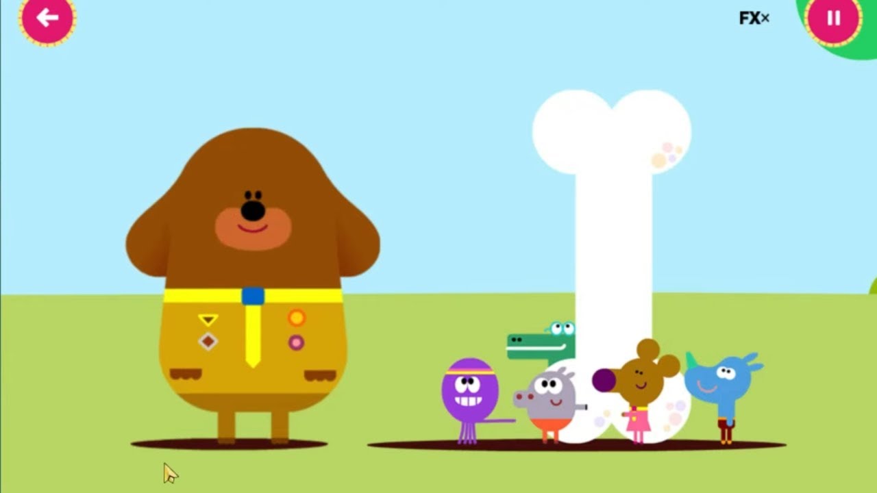 Hey Duggee Treasure Hunt badge, find treasures with Duggee