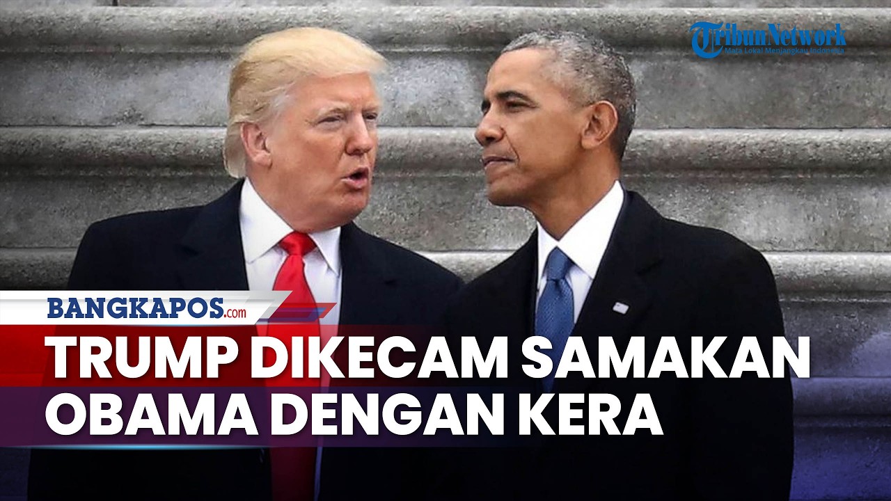 Trump Berulah, Dinilai Rasis usai Unggah Video Obama dan Istrinya Jadi Mirip Kera, Ogah Minta Maaf