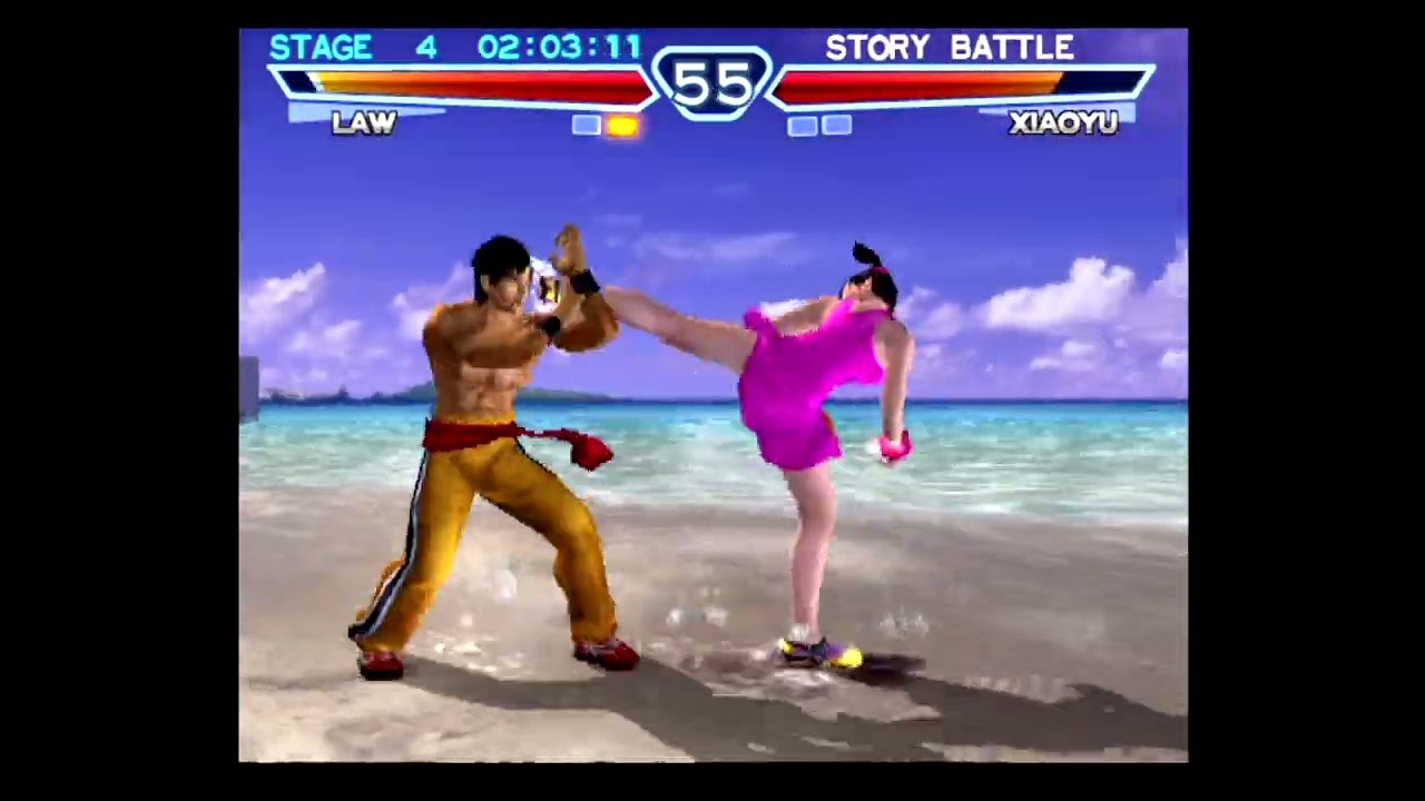 Tekken 4 (PlayStation 2) Story Battle as Law