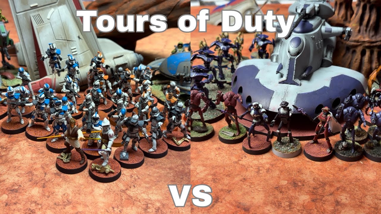 Star Wars Legion Tours of Duty Battle Report Episode 9: Republic vs CIS