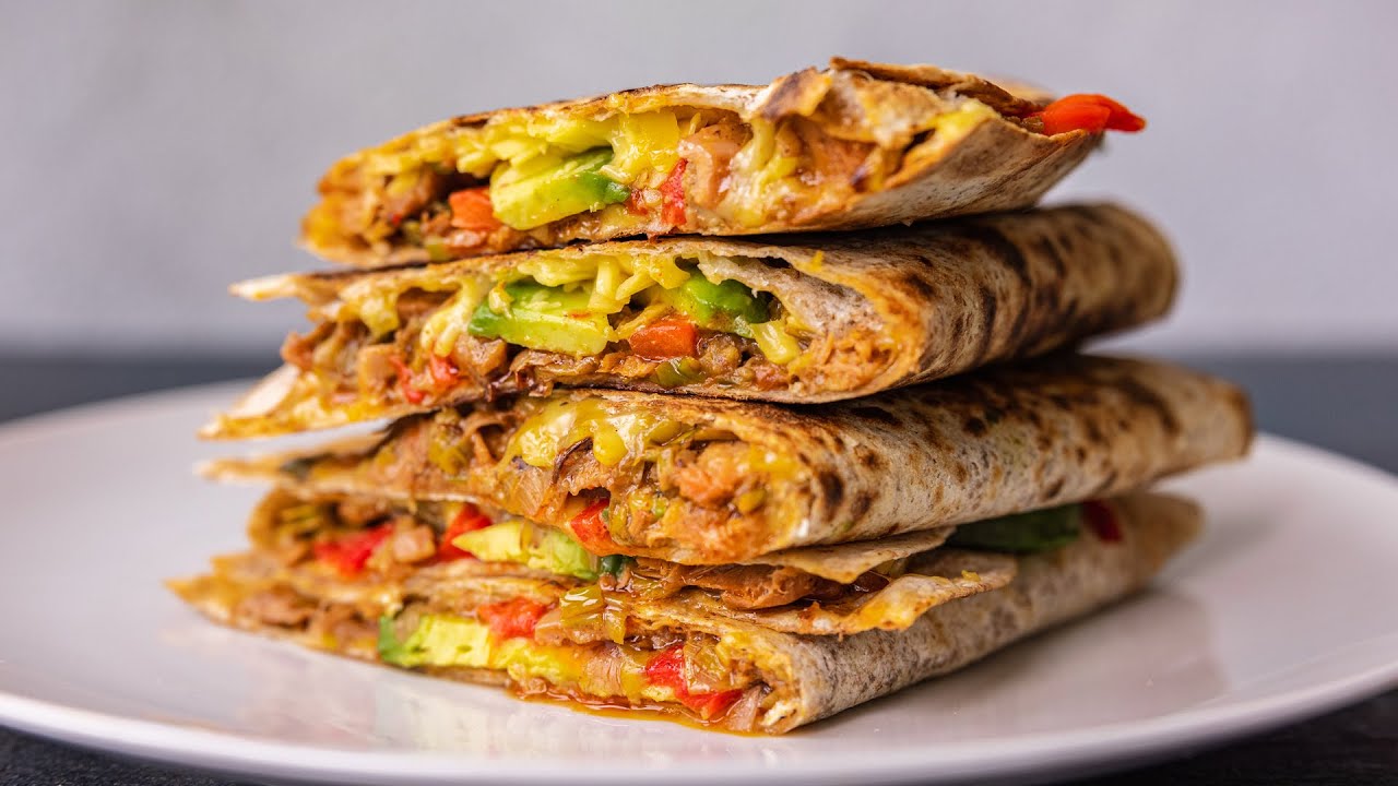 THE MOST SATISFYING VEGAN QUESADILLAS