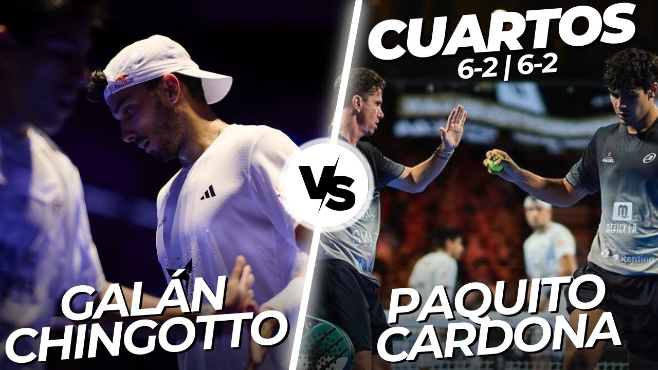 Gal&aacute;n - Chingotto 🆚  Navarro - Cardona | CUARTOS De Final R&oacute;terdam 🇳🇱 Premier Padel P1 🎾