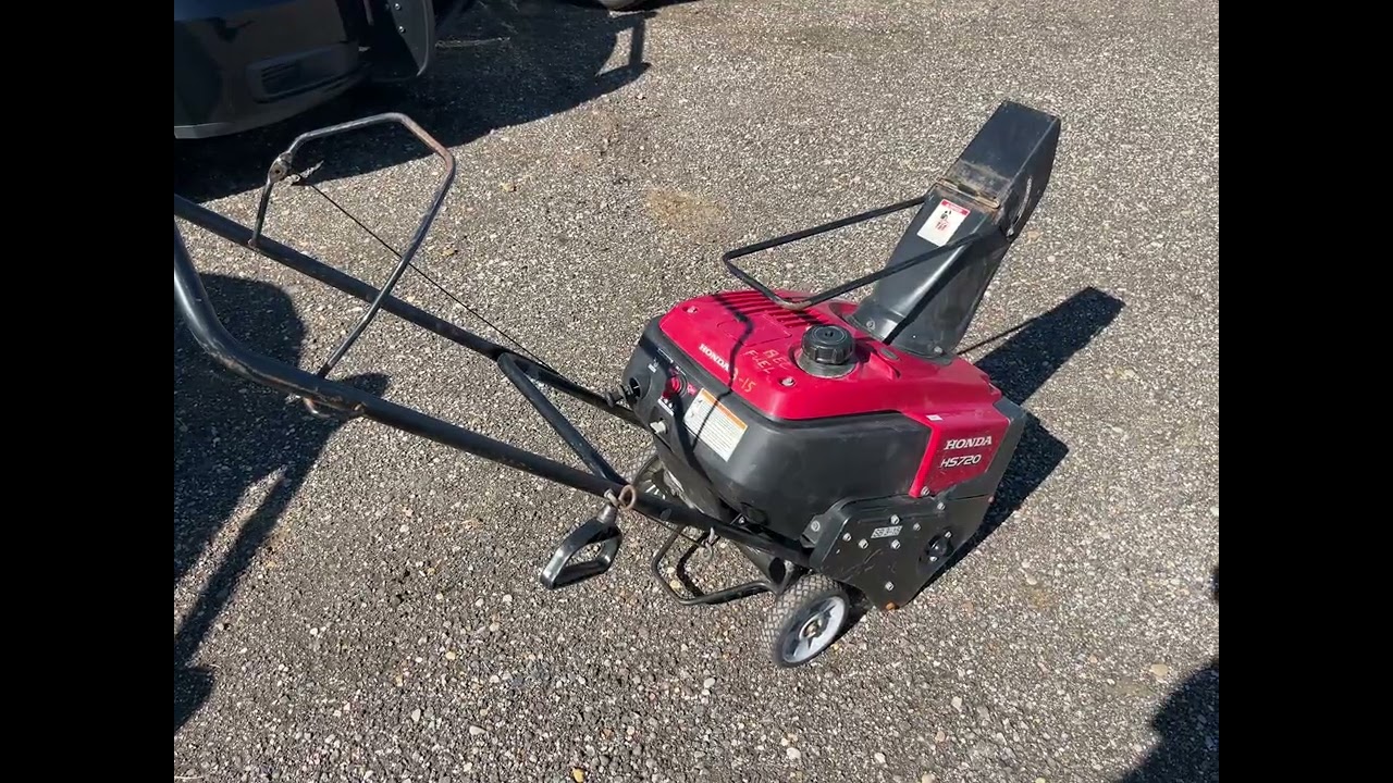 Honda HS720 Single Stage | Lot 4335 | Rangerbid