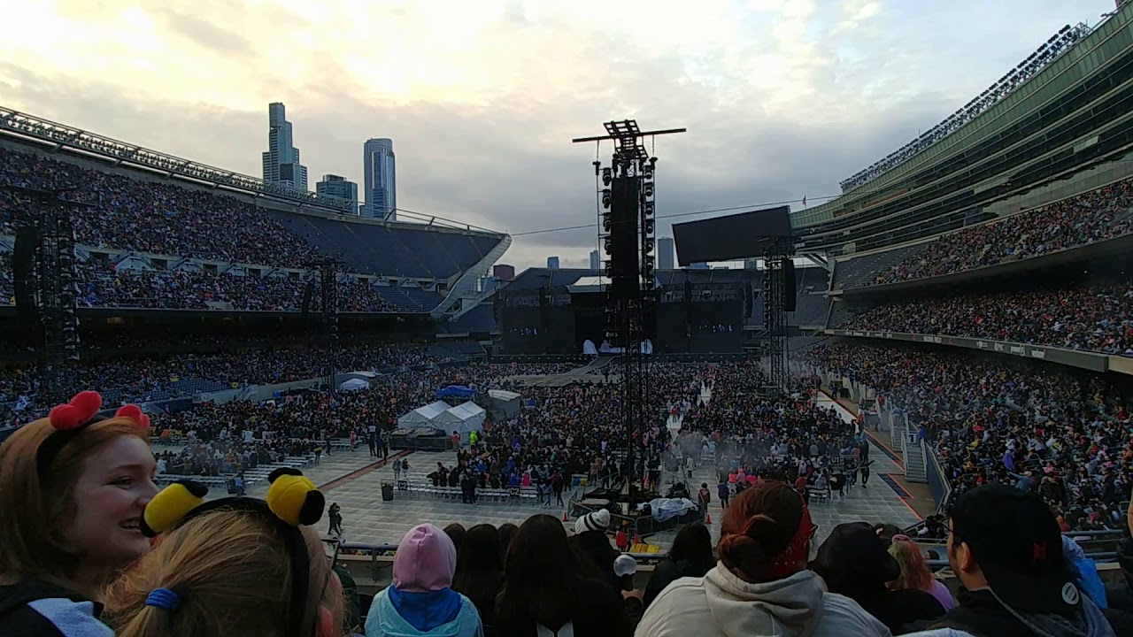 BTS Soldier Field..show hasn't even started yet
