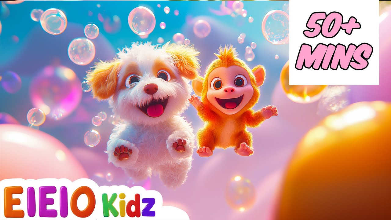 50 Minute Nursery Rhymes & Learning Songs for Babies | ABCs, Colors, Counting & Animal Names