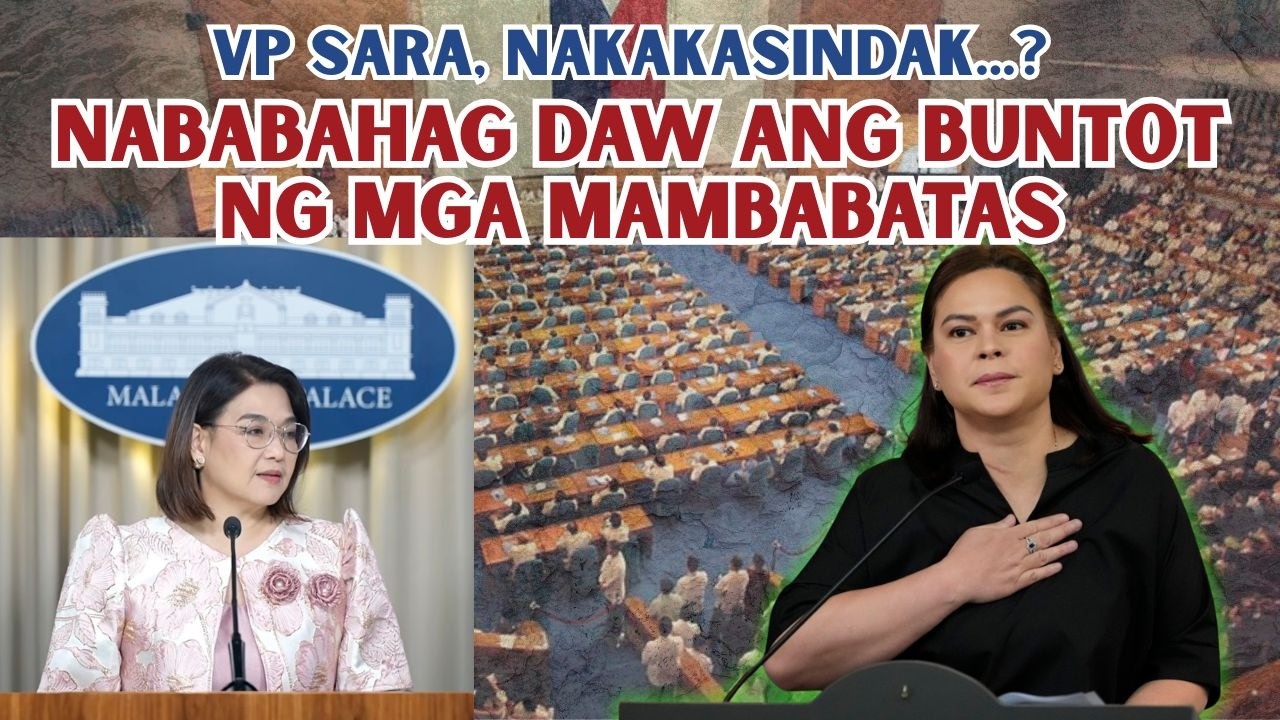MGA MAMBABATAS, DUWAG AGAD KAY VP SARA?