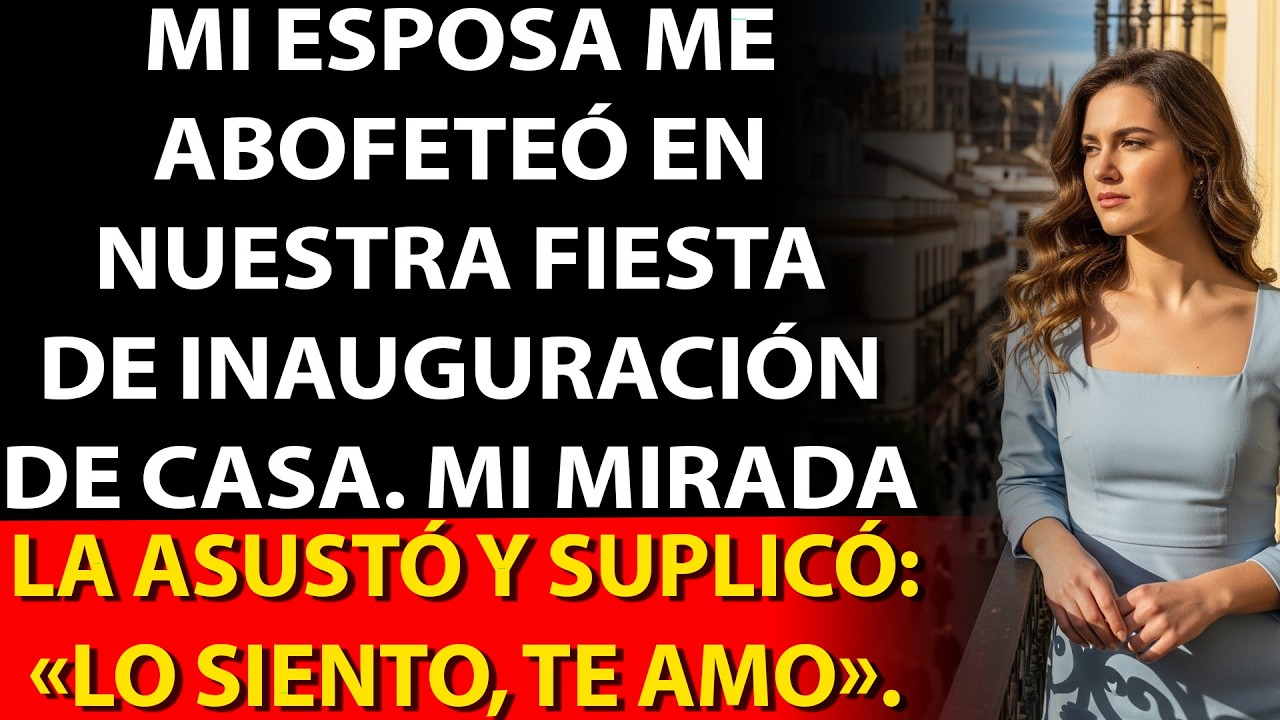 😳 Me abofeteó en la fiesta; mi mirada la asustó y empezó a suplicar…