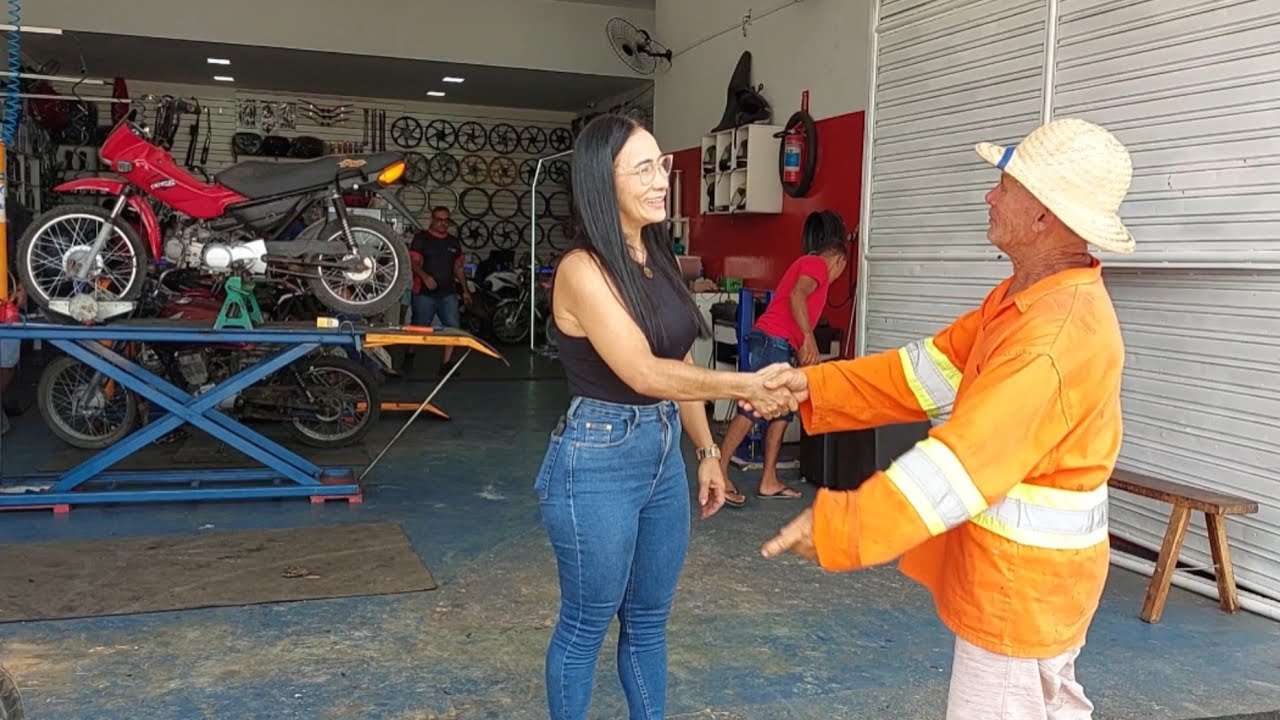 Bastidores  !! Seu Mané vai ajeitar a motinha em Catole do Rocha PB  !!