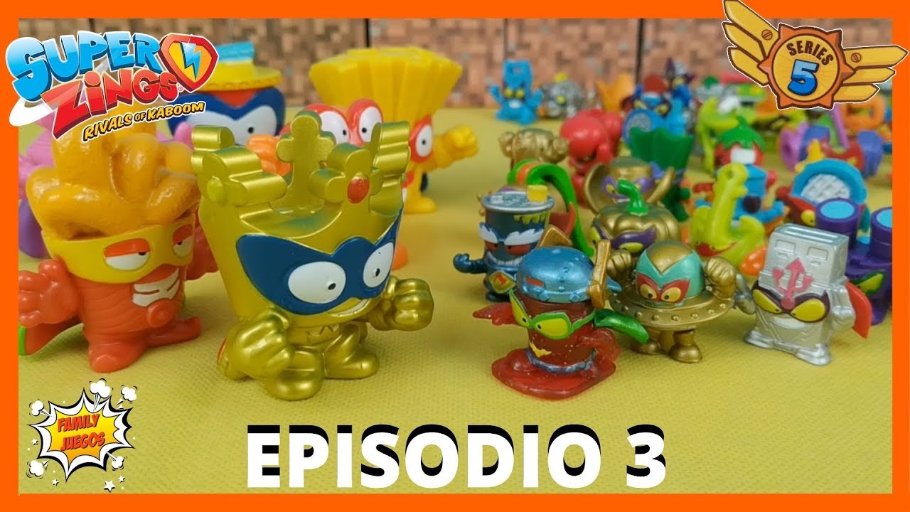 SuperZings Series 5 Ep 3: KID FURY VS THE KING El Rey de los gigantes SuperZings Aventuras
