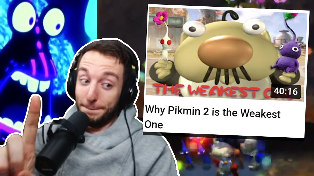 Reacting to Schaffrilla's Pikmin 2 Video