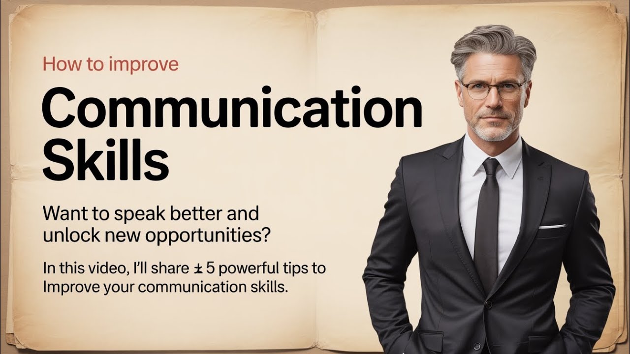 How to Improve Communication Skills 💯  | 5 Powerful Tips to Speak English Confidently 🔥