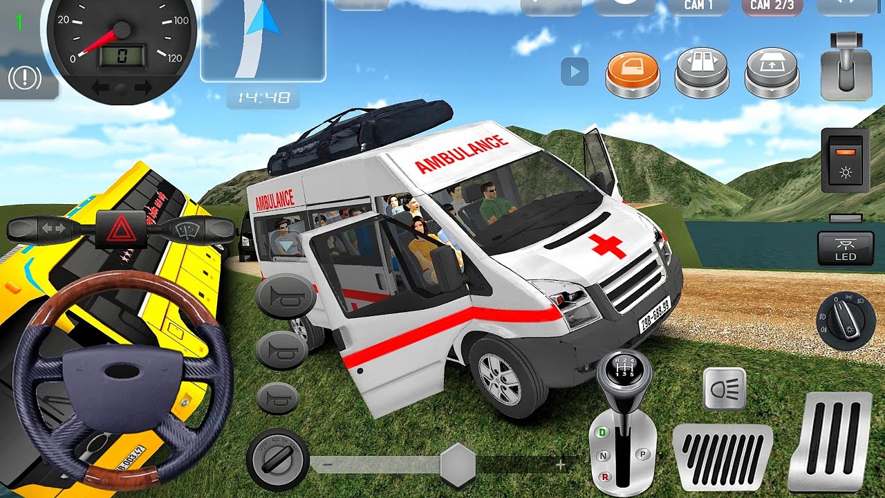 New Minibus Simulator Vietnam 2026 - Offroad Ambulance Driving 3D - Bus Game Android Gameplay