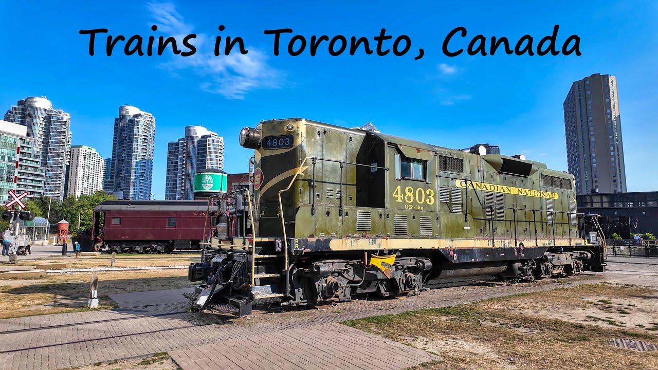 Trains in Toronto, Canada - 30th August 2024
