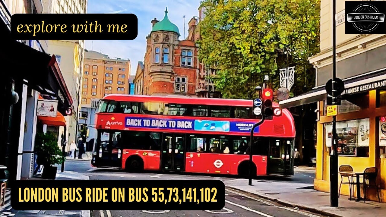 🚌 London Bus Adventure | Oxford Street to Golders Green via Iconic East & North London 🚌
