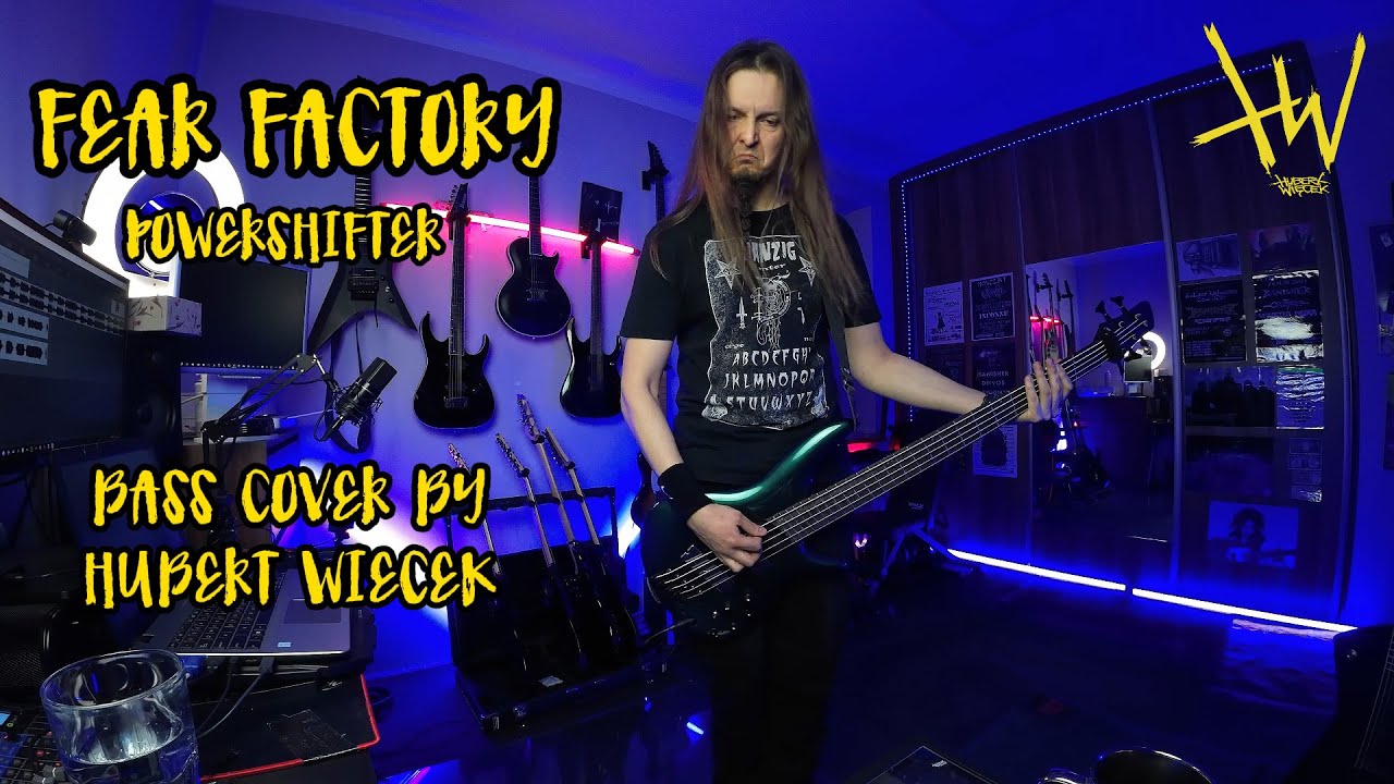 Fear Factory - POWERSHIFTER bass cover by HUBERT WIĘCEK #ibanezsrm725