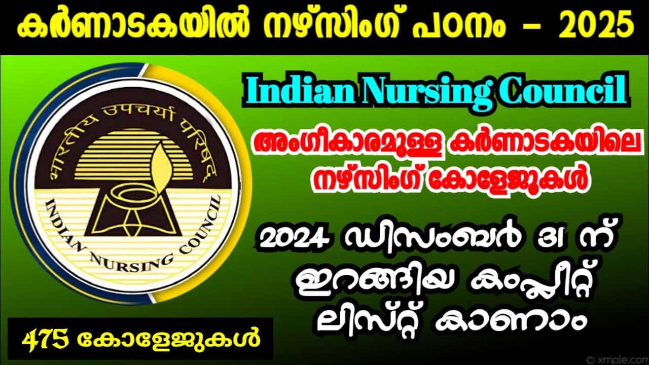 INC Approved Nursing Colleges in Karnataka |2024-25 Full List |INC  Approved Colleges in Bangalore