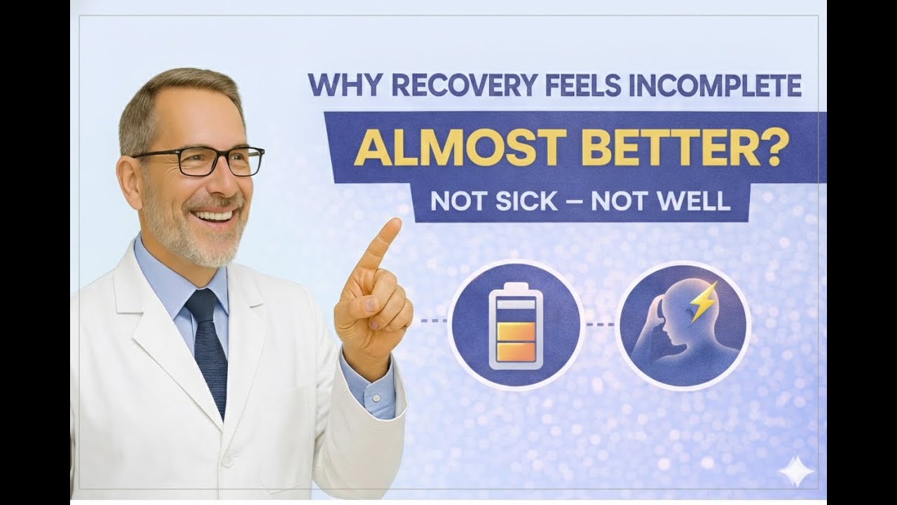 Why Recovery Feels Incomplete — Even When You Do Everything Right