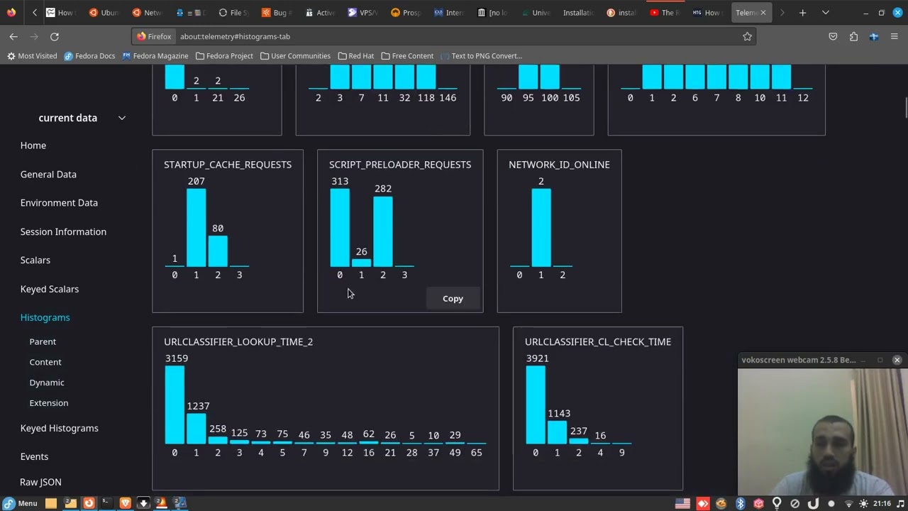 Review your telemetry collected data on firefox telemtry, disable the collection and delete it
