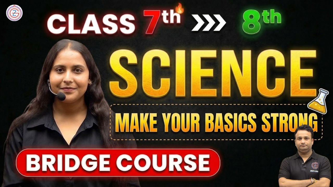 Class 8th Science BRIDGE COURSE Day 1 | Make Your 8th Strong | Nikki Ma'am